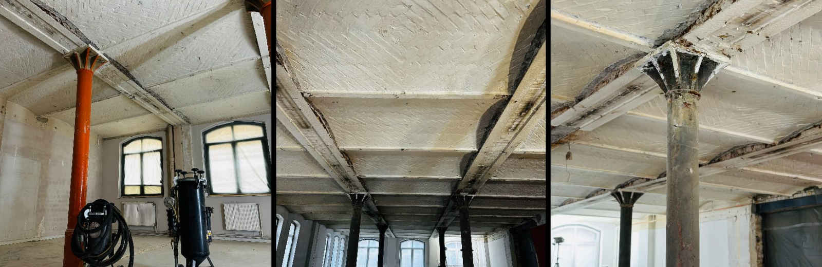 Denkmalschutz Innenraum Restaurierung - vorher